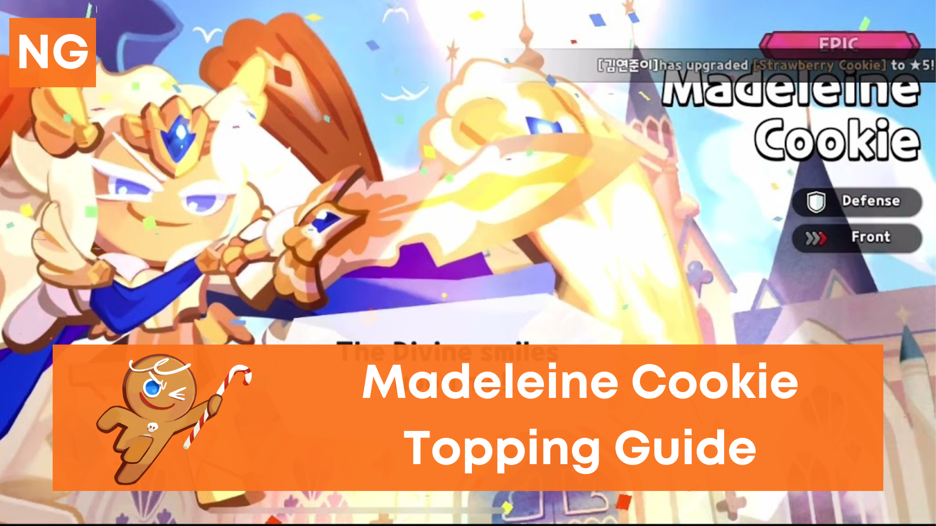 Madeleine Cookie Toppings Build Cookie Run Kingdom