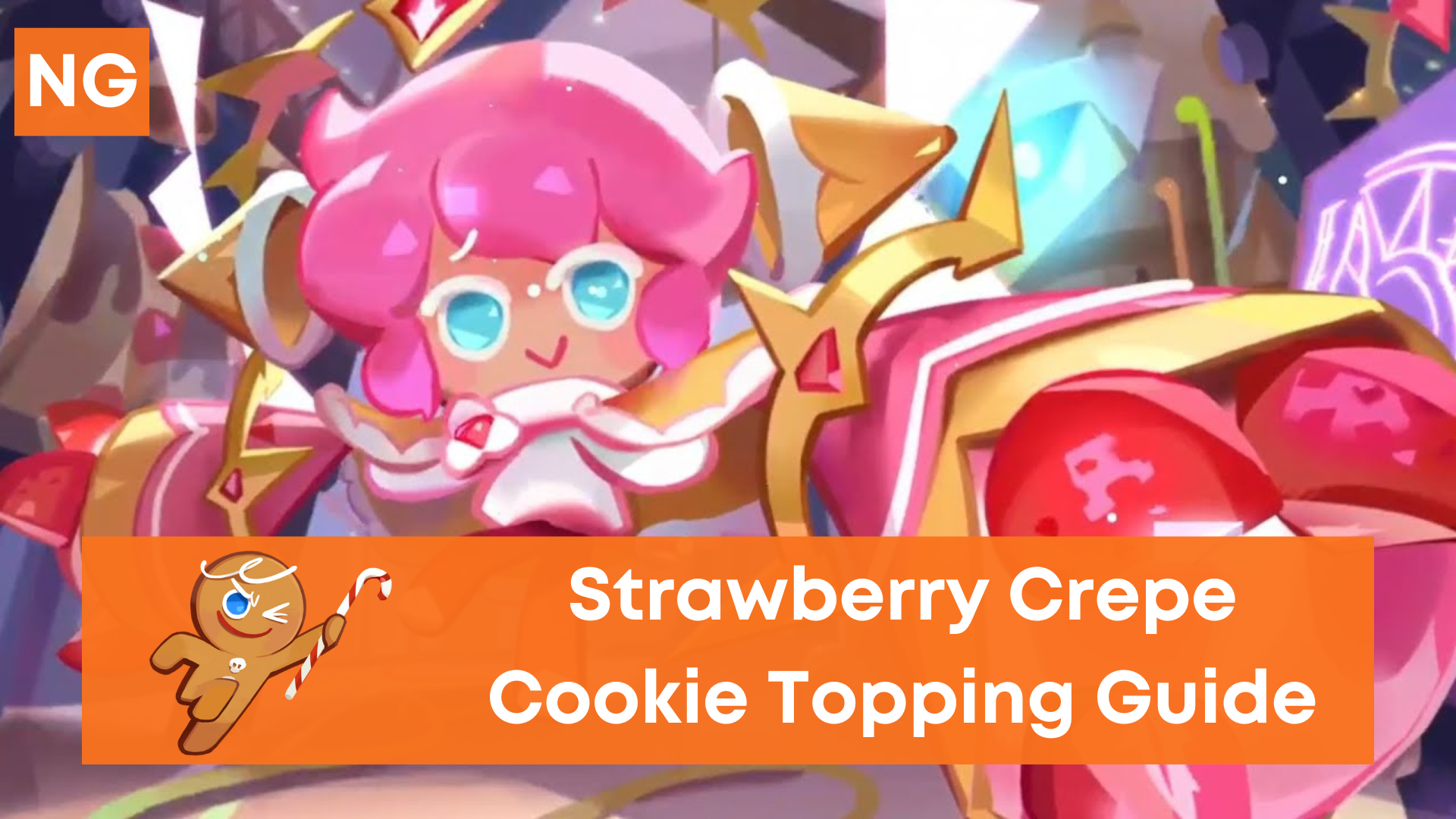 Strawberry Crepe Cookie Toppings Build Cookie Run Kingdom