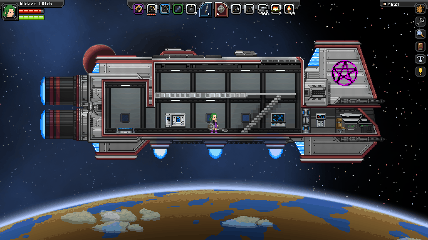 starbound how to expand ship