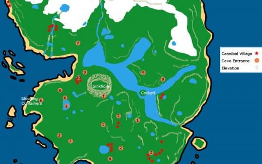 All Cave Locations in The Forest