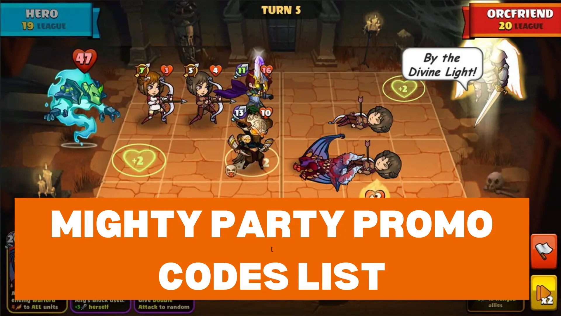 Might Party Codes