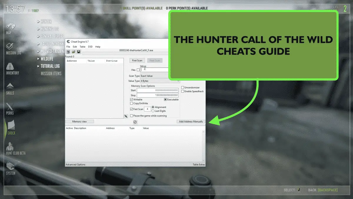 the hunter call of the wild unlock all