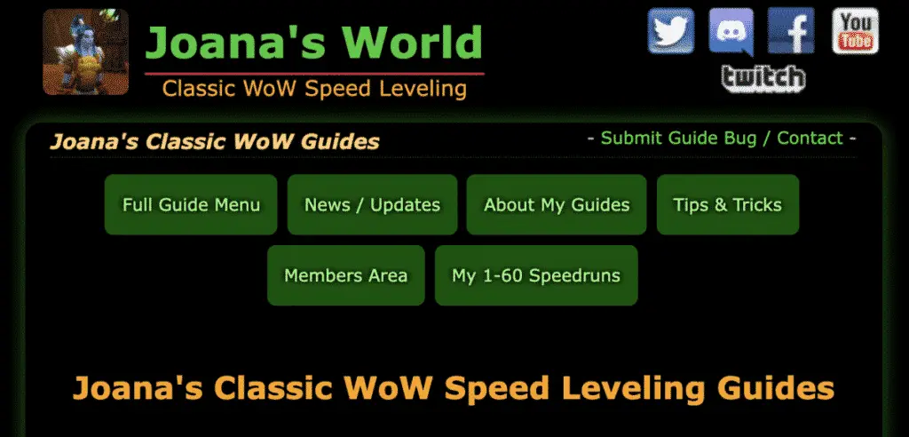 wow leveling guide classic