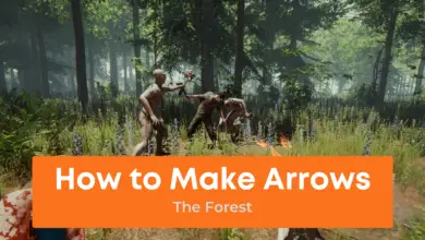 How to Make Arrows in The Forest