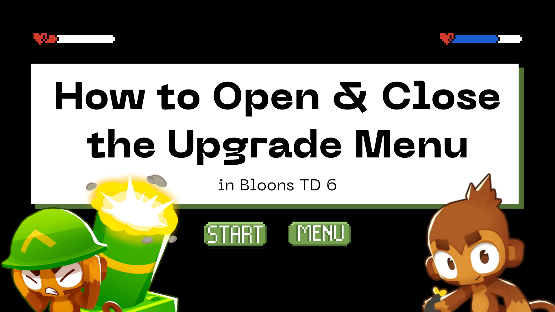 How to close upgrade screen Bloons TD 6