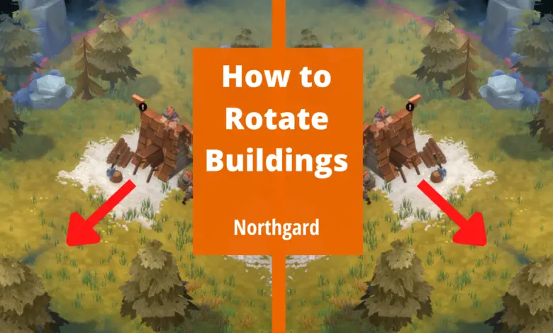 How to rotate building northgard