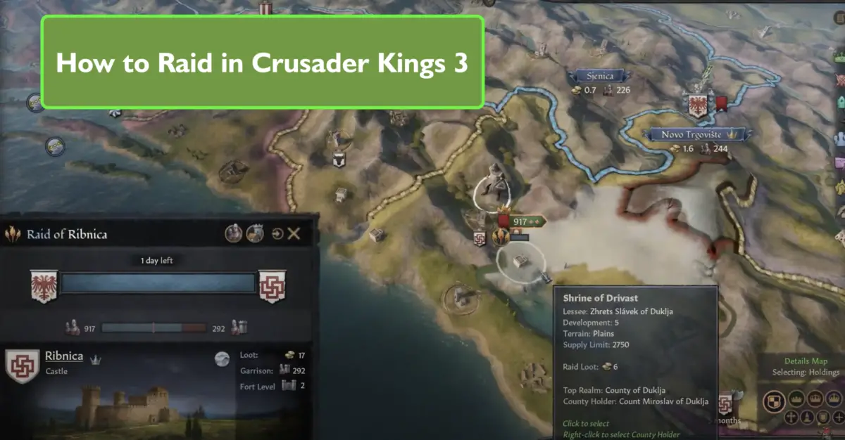 How to Raid in Crusader Kings 3
