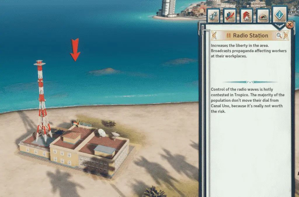 Radio Station Increase Liberty Tropico 6