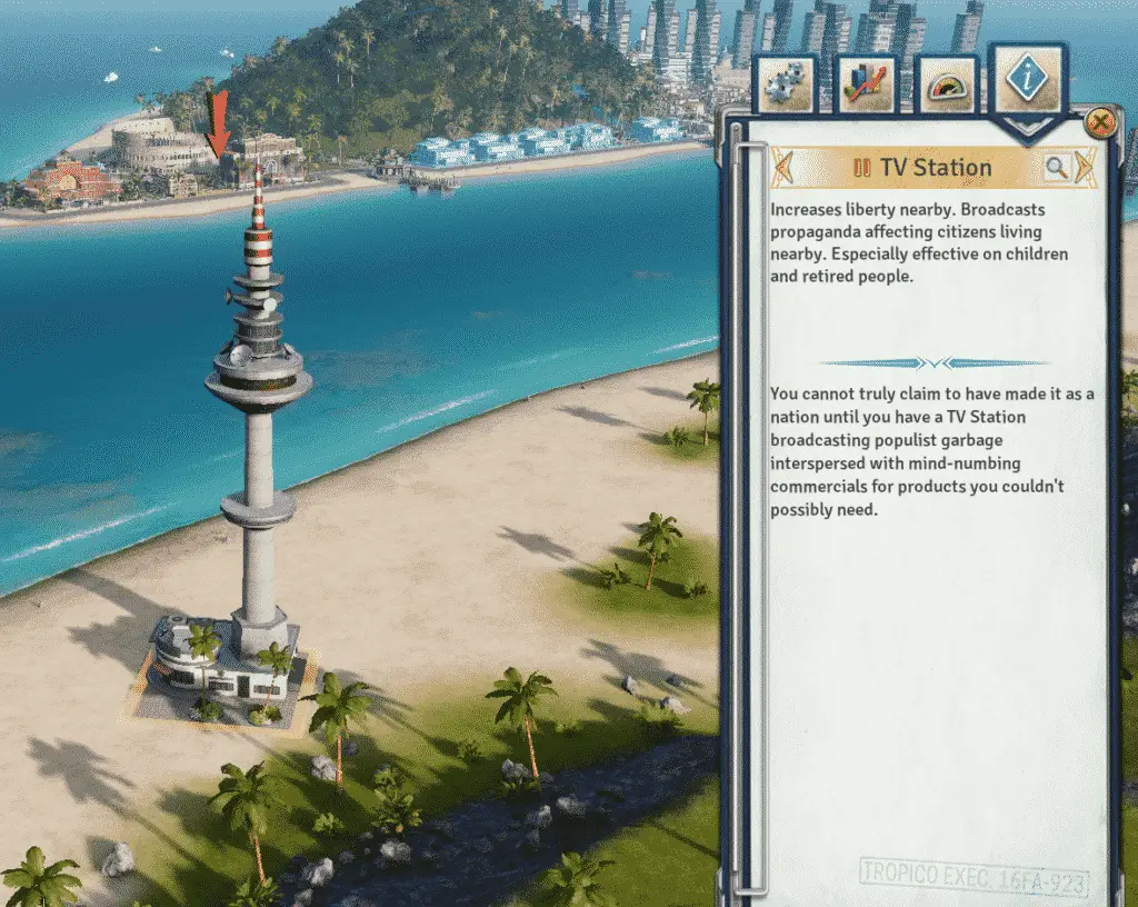 Radio Station in Tropico 6