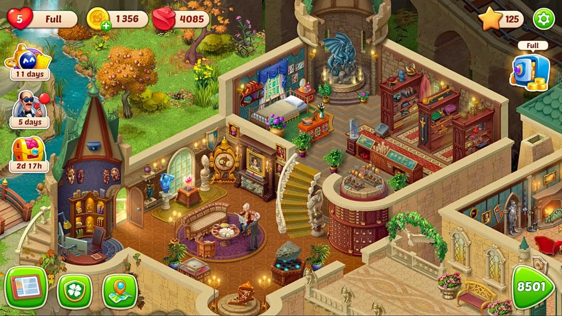 How Many Homescapes Rooms Are There? (Room Unlock Order)