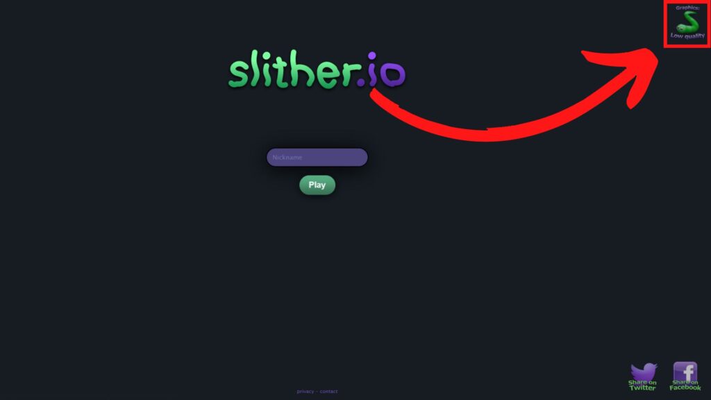 slither.io stuttering low quality graphics high quality graphics