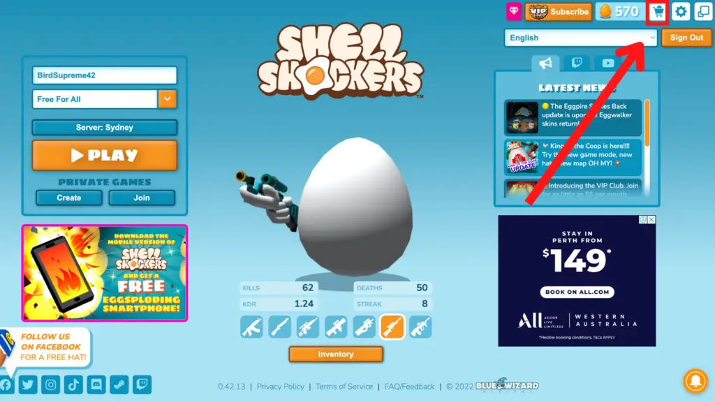 Shell Shockers How to Redeem Codes 