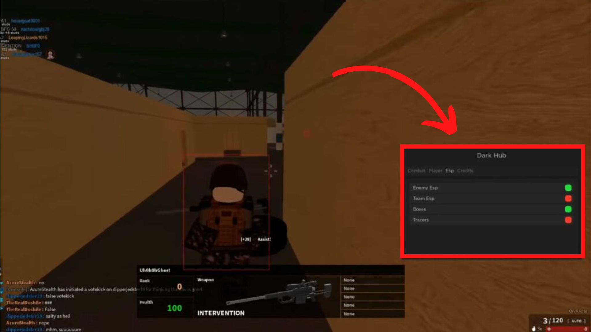 Phantom Forces [AimBot, Fov, Knife Aura] Scripts