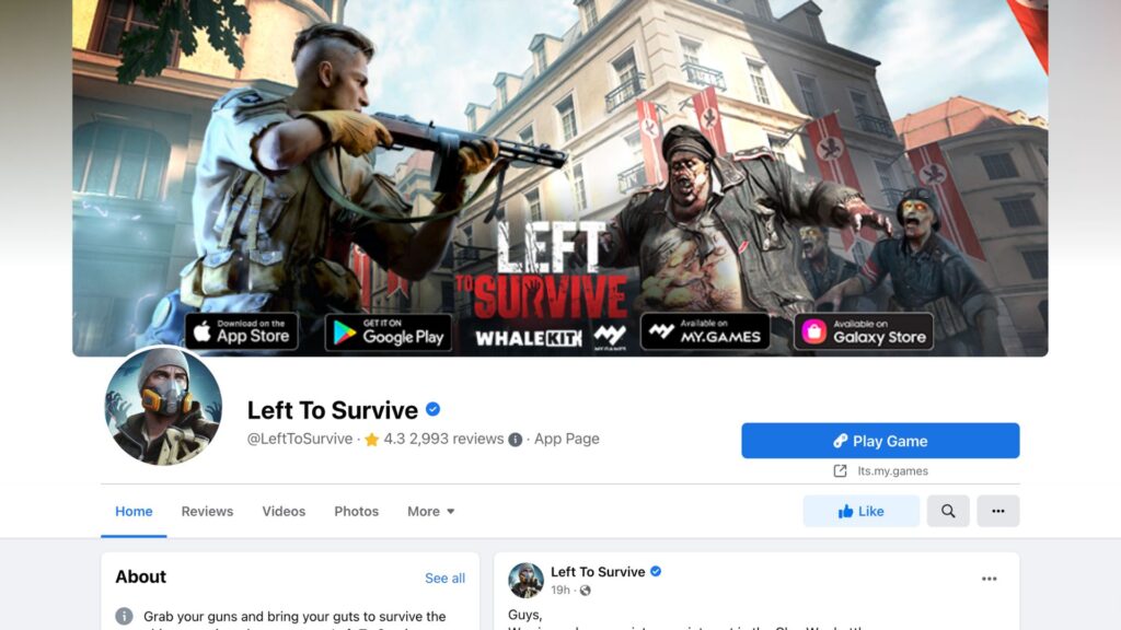 left to survive promo code facebook