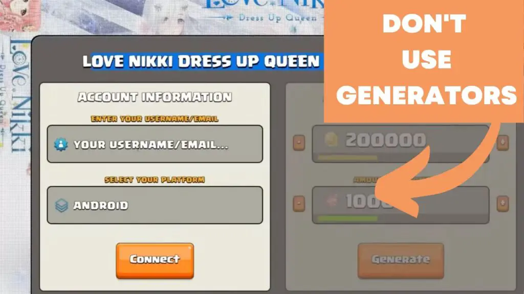 Love Nikki Code Generator