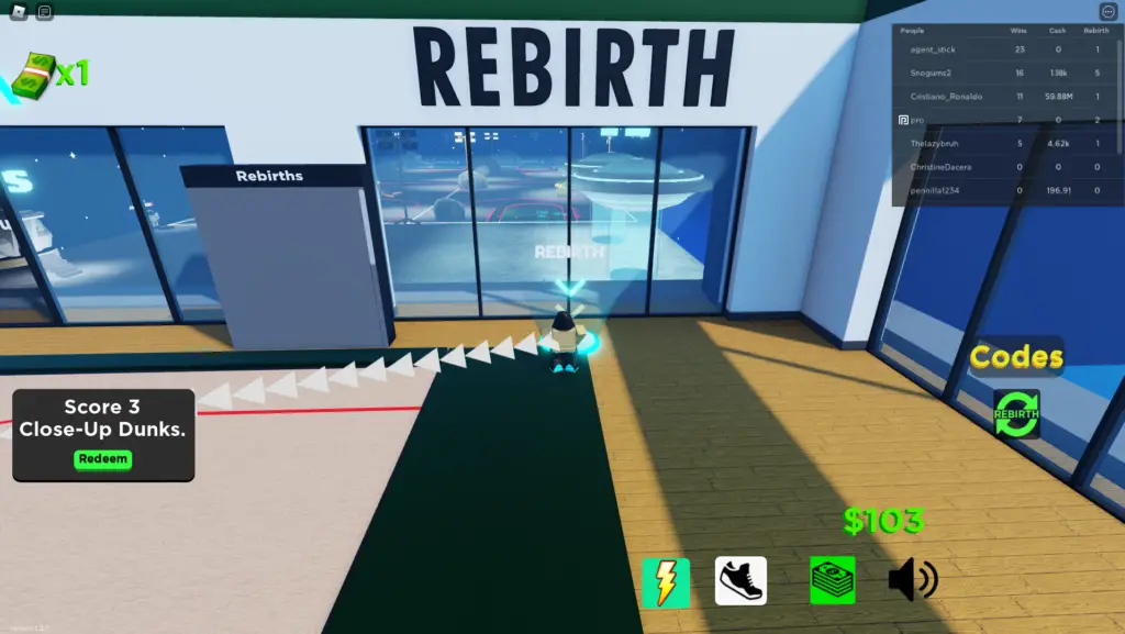 How to Rebirth in Dunking Simulator