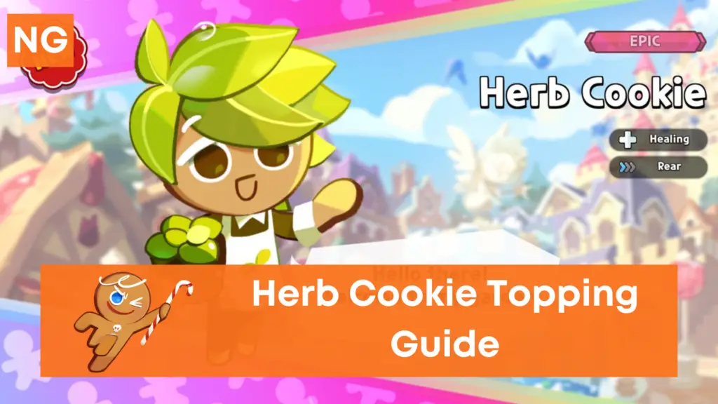 The Best Herb Cookie Toppings Build (Cookie Run Kingdom)