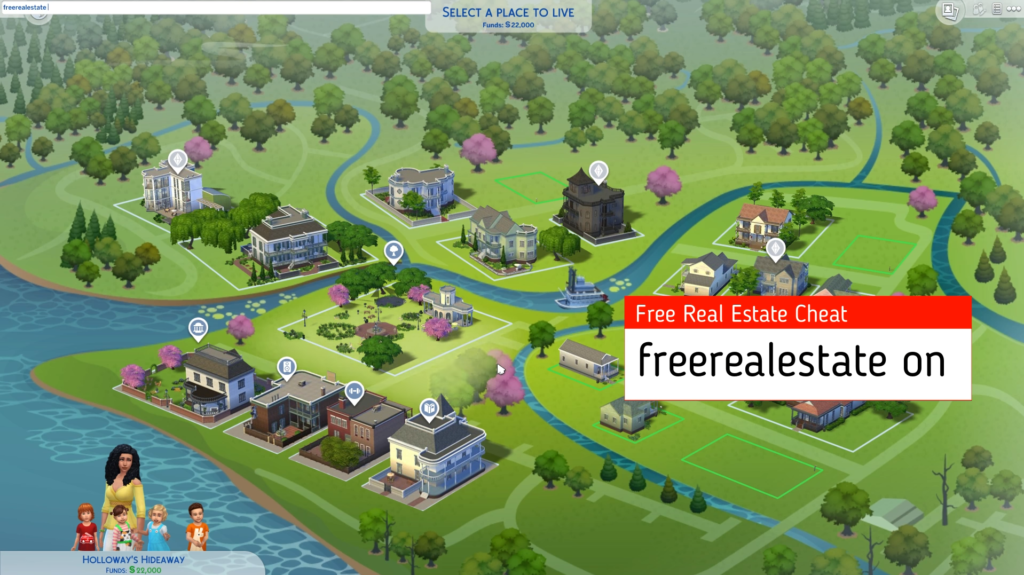 How Do You Get Free Real Estate on Sims 4?