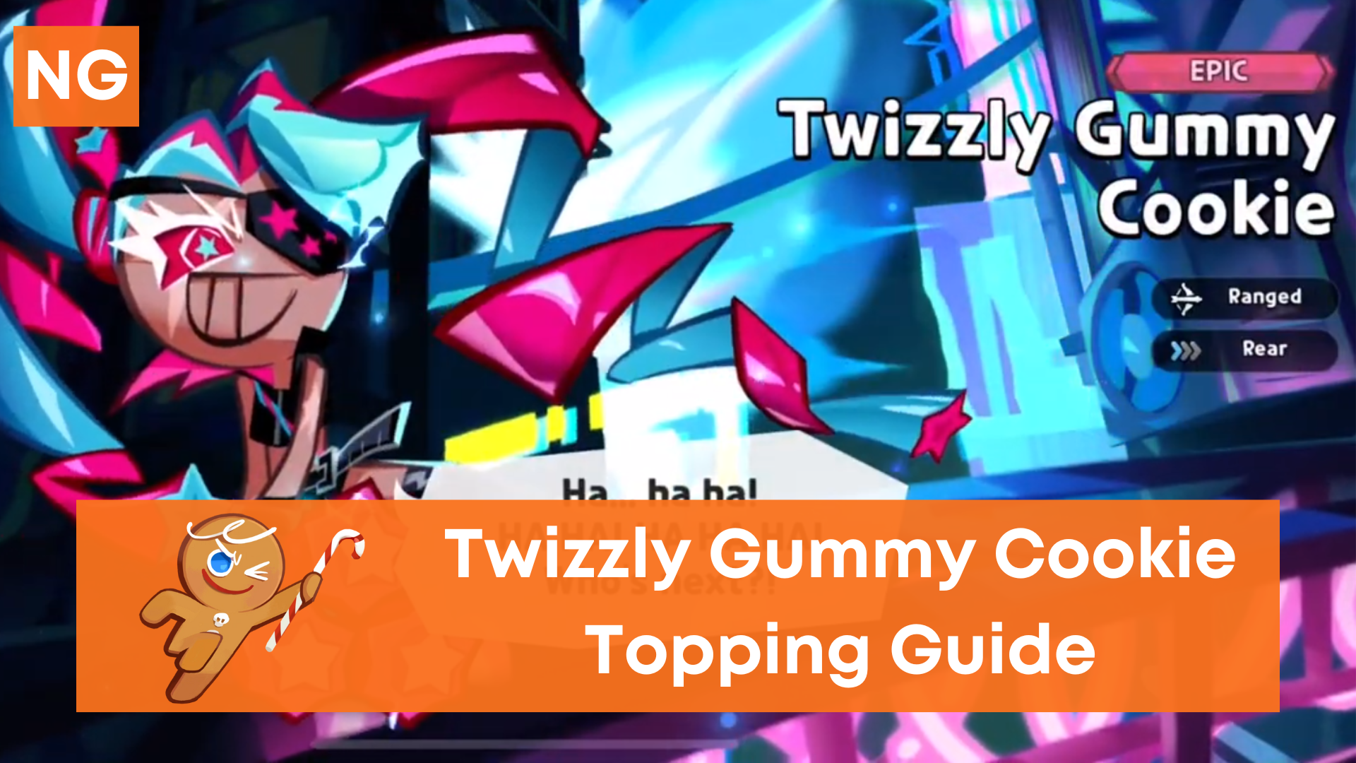 Twizzly Gummy Cookie Toppings Build (Cookie Run Kingdom)