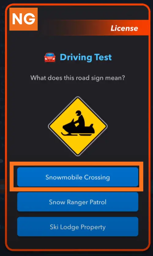 Snow Ranger Patrol Sign