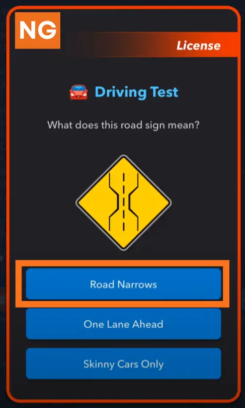 All BitLife Driving Test Answers (Signs) NeuralGamer