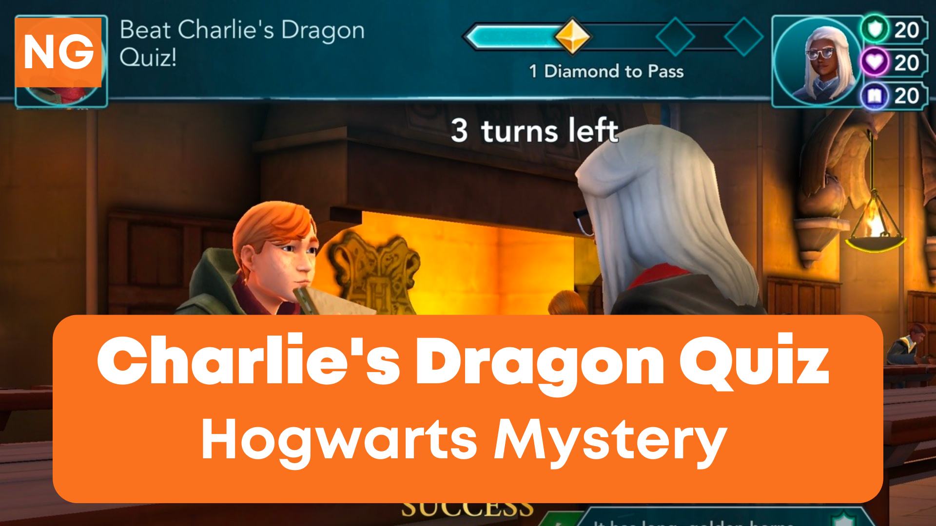 How to Beat Charlie's Dragon Quiz in Hogwarts Mystery