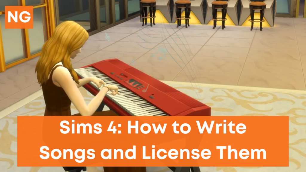 Sims 4: How to Write Songs and License Them