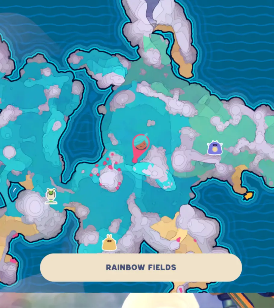 Rainbow Field Map Location
