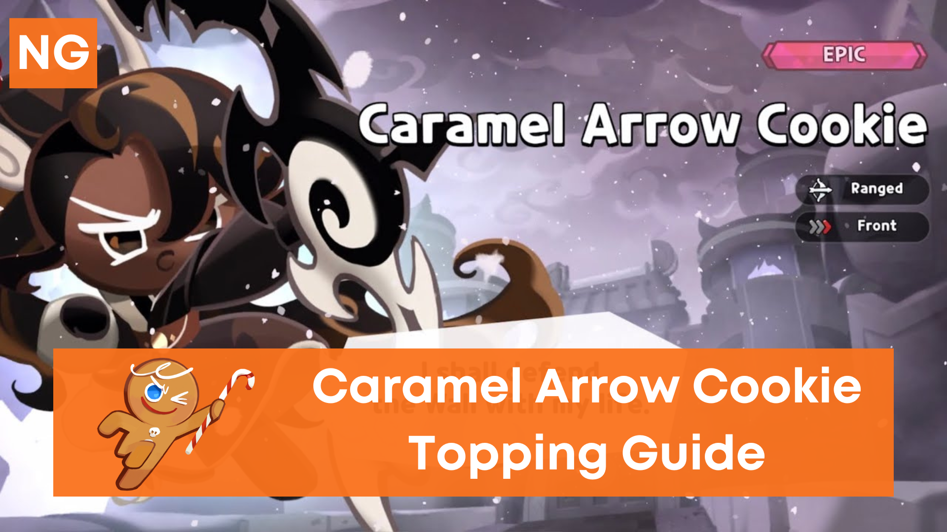 Caramel Arrow Cookie Toppings Build (Cookie Run Kingdom)