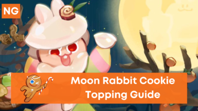 Moon Rabbit Cookie Toppings Build (Cookie Run Kingdom)