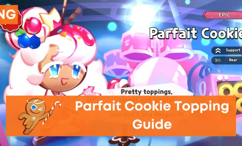 Parfait Cookie Toppings Build (Cookie Run Kingdom)