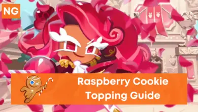 Best Raspberry Cookie Toppings Build (Cookie Run Kingdom)