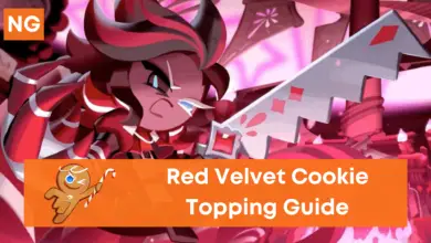 Red Velvet Cookie Toppings Build (Cookie Run Kingdom)