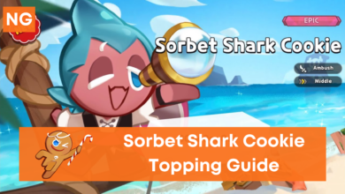 Best Sorbet Shark Cookie Toppings Build (Cookie Run Kingdom)