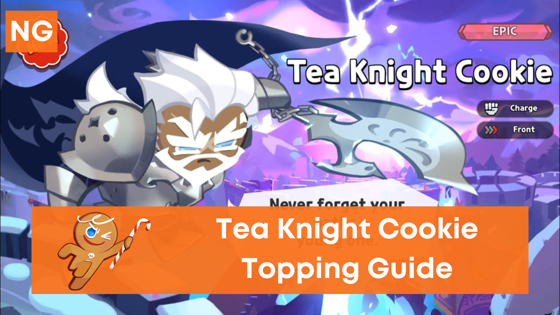 Tea Knight Cookie Toppings Build (Cookie Run Kingdom)