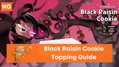 Black Raisin Cookie Toppings Build (Cookie Run Kingdom)