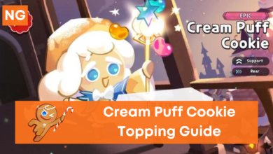 Cream Puff Cookie Toppings Build (Cookie Run Kingdom)