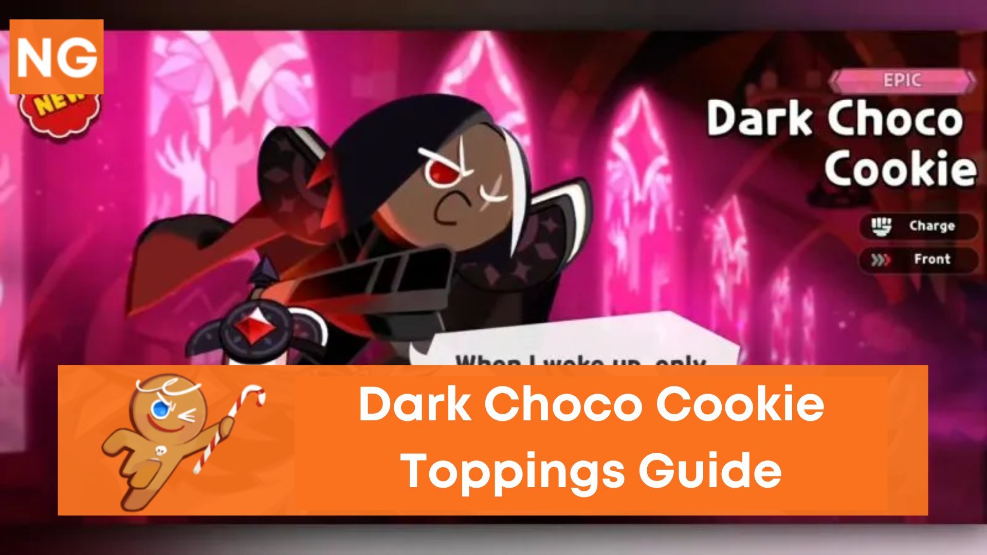 Dark Choco Cookie Toppings Build (Cookie Run Kingdom)