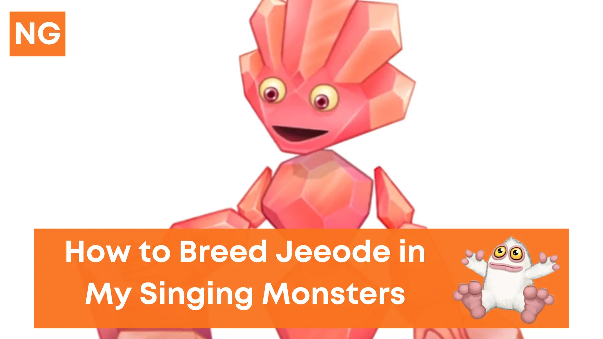 How to draw a Jeeode from My Singing Monsters step by step 