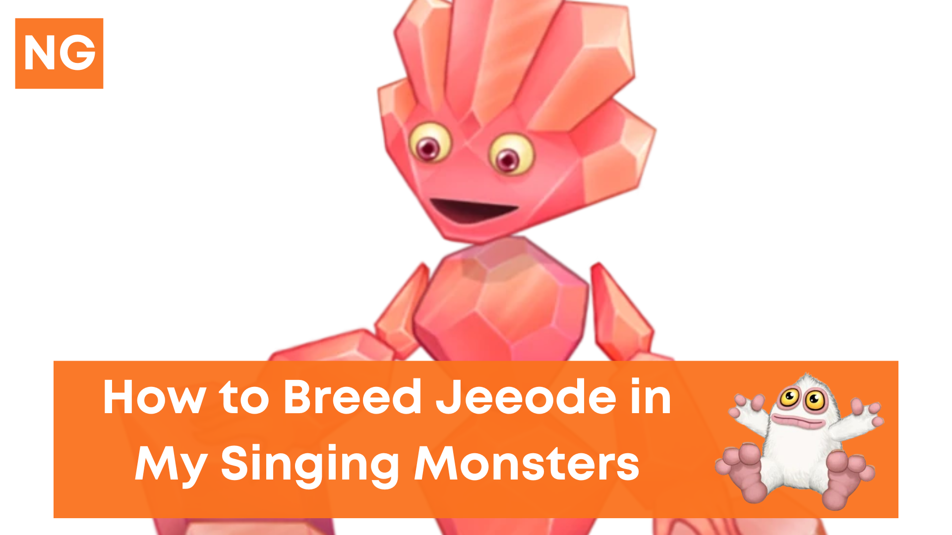 How to draw a Jeeode from My Singing Monsters step by step 