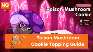 Best Poison Mushroom Cookie Toppings Build (Cookie Run Kingdom)