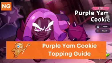 Purple Yam Cookie Toppings Build (Cookie Run Kingdom)