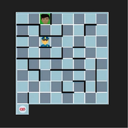 8x8 BitLife Prison Escape Route that I have illustrated. : r/BitLifeApp