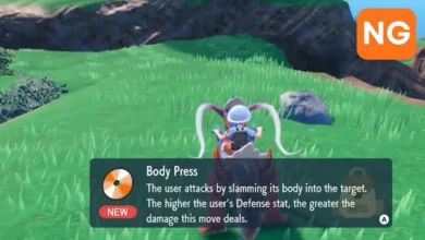 How to Get Body Press (TM089) in Pokémon Scarlet and Violet