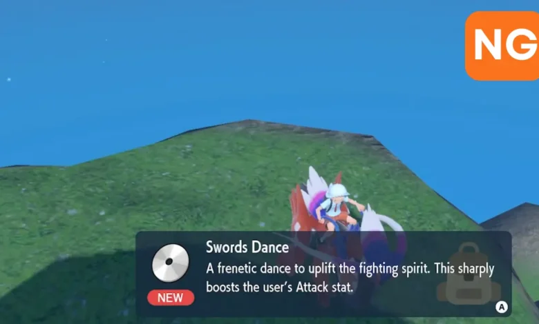How To Get Sword Dance (TM088) in Pokémon Scarlet and Violet