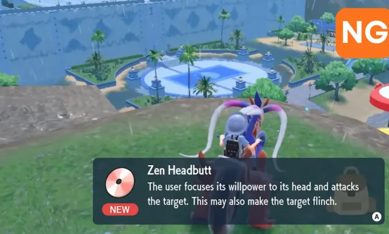 How To Get Zen Headbutt (TM059) in Pokemon Scarlet and Violet