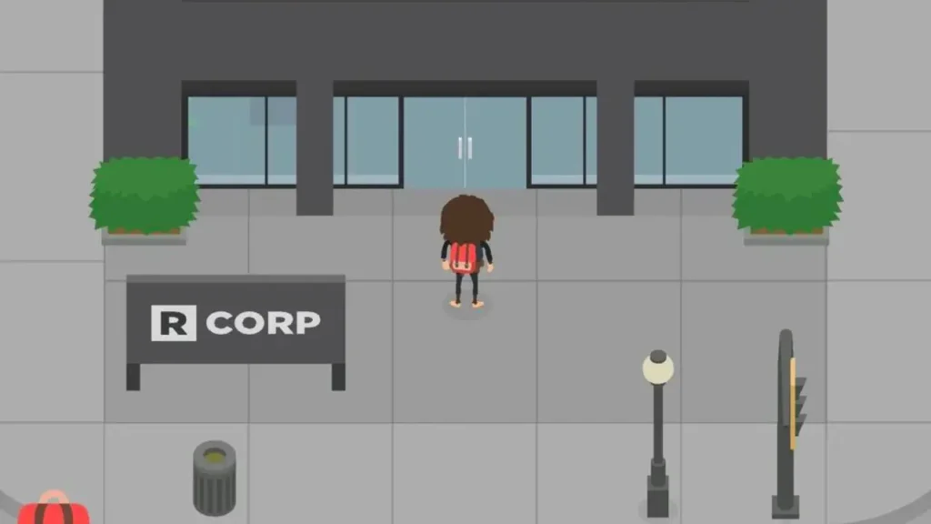 how to get into r corp in sneaky sasquatch