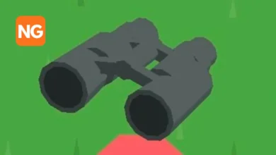 Binoculars in Sneaky Sasquatch