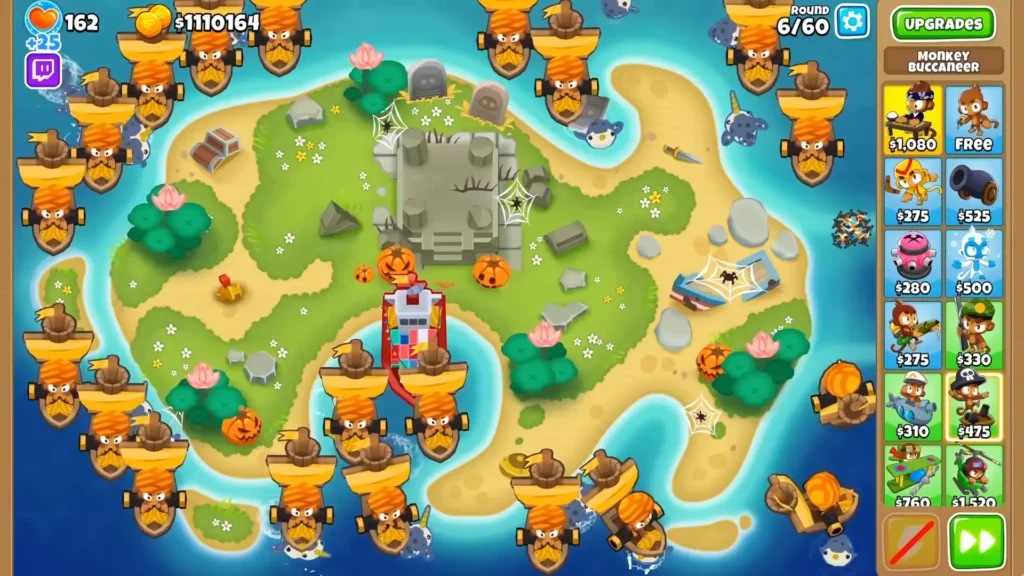 BTD6 Merchantmen vs Farms