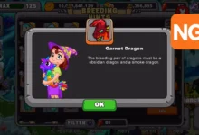 Garnet Dragon Breeding Pair